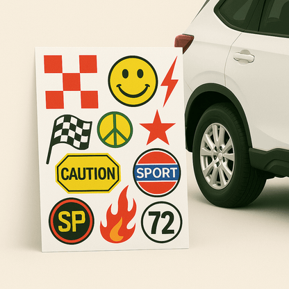 Vinyl Decals (Custom & Pre-Designed)