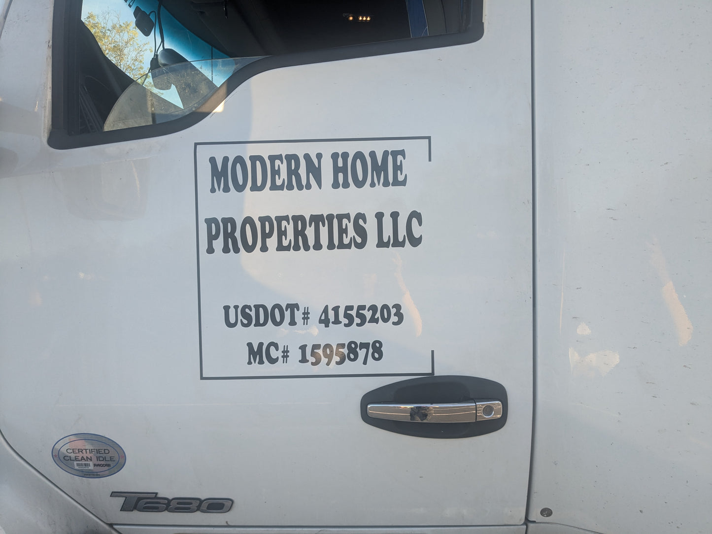 Semi Truck DOT Decals