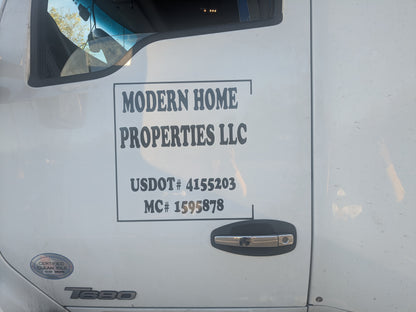 Semi Truck DOT Decals