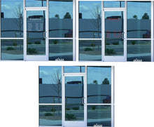 Storefront Door Decals-Transparent Vinyl