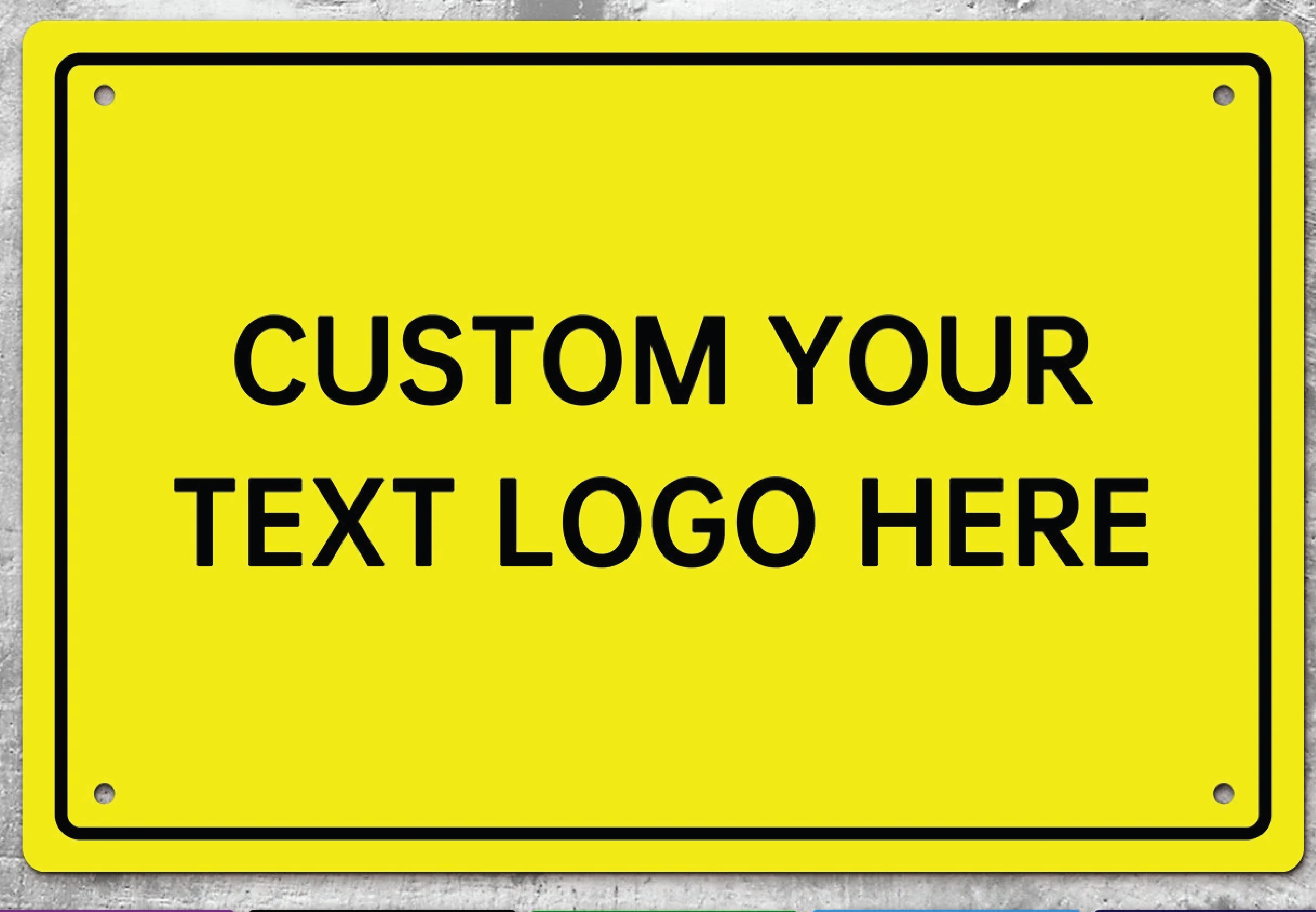 Aluminum Sign Panels Printed and Engraved – The PrintaVerse